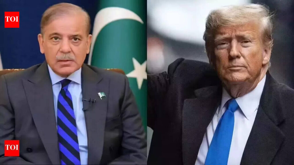 ‘Stand up’: Trump puts Pakistan PM Sharif on spot at Board of Peace meet – watch