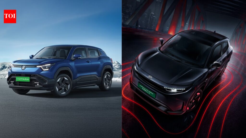 Maruti Suzuki e-Vitara vs Toyota Urban Cruiser Ebella: Key differences explained