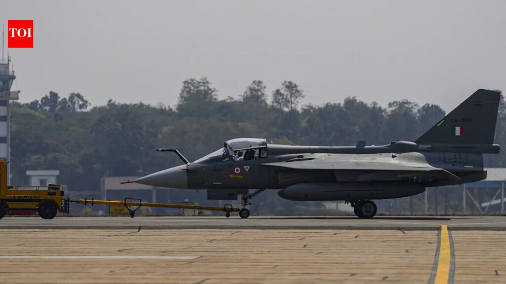 Tejas aircraft damaged after overshooting runway; IAF grounds fleet