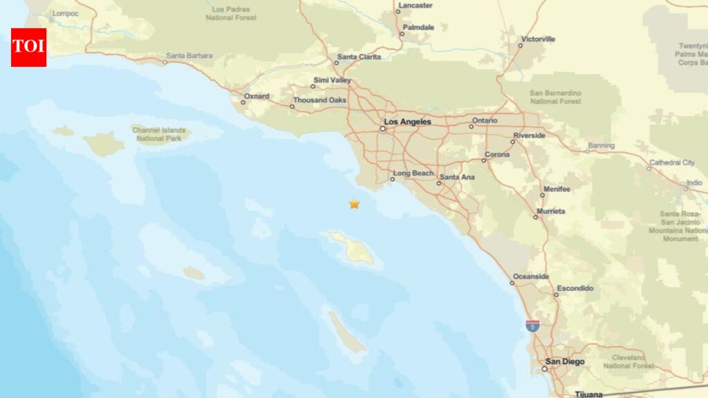 Earthquake Los Angeles: US: 3.5-magnitude earthquake strikes off Southern California coast near Rancho Palos Verdes