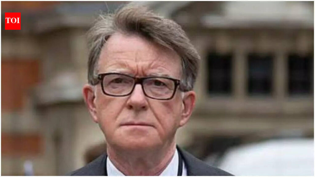Epstein files fallout: Peter Mandelson arrested by London police on suspicion of misconduct in public office