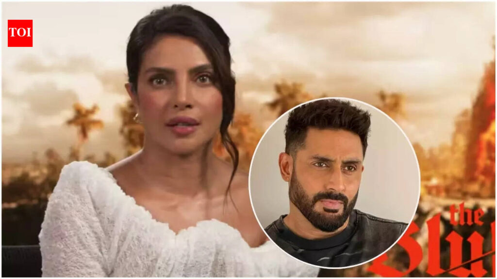Priyanka Chopra reveals a co-star gave her the nickname ‘Piggy Chops’; netizens mention Abhishek Bachchan |
