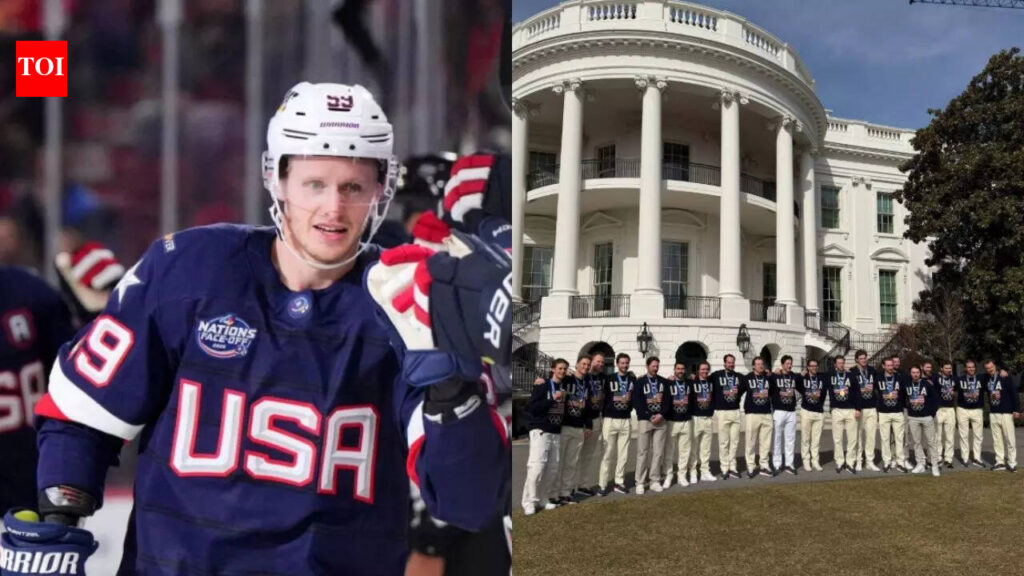 Why Jake Guentzel turned down Donald Trump’s State of the Union invitation as the US men’s hockey team visit White House | NHL News