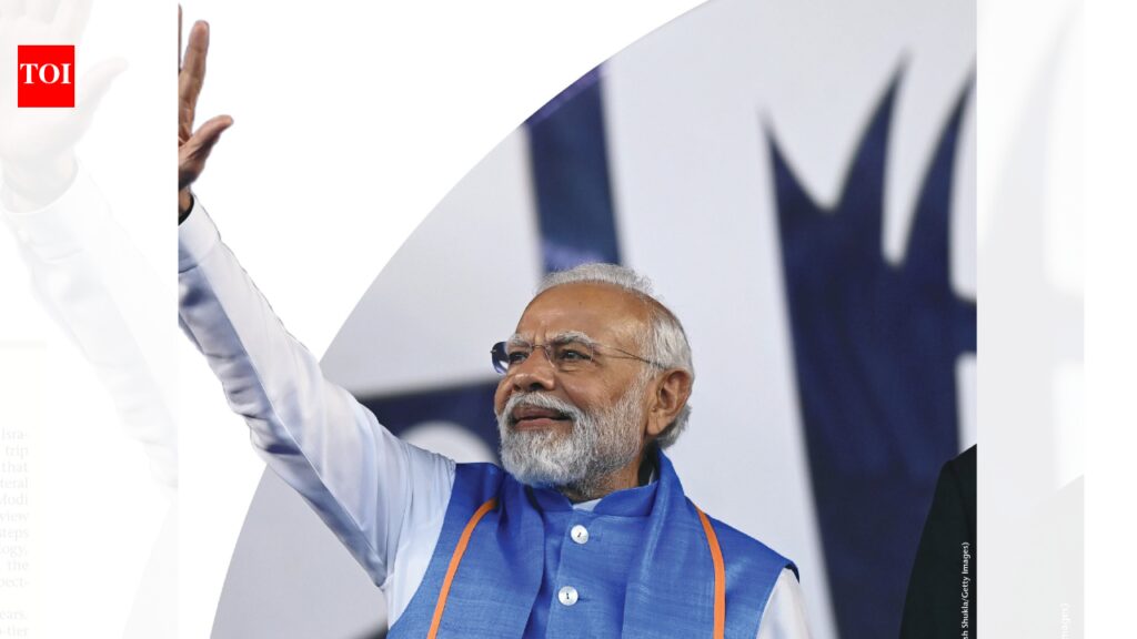 ‘Welcome, Modi’: Jerusalem Post front page features PM as he embarks on 2-day Israel visit | India News