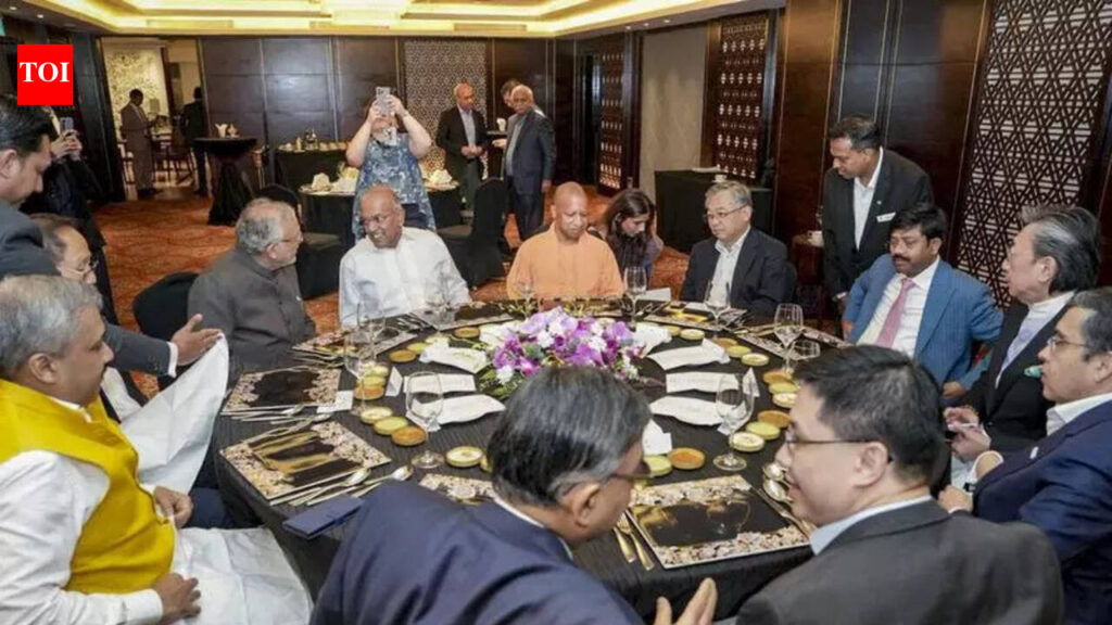 UP team inks MoUs for governance coop | Lucknow News