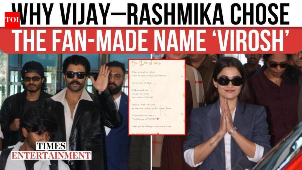 Rashmika Mandanna–Vijay Deverakonda wedding: Kalyani Priyadarshan shares emotional varmala moment, ‘As she walked toward him…’ | Telugu Movie News