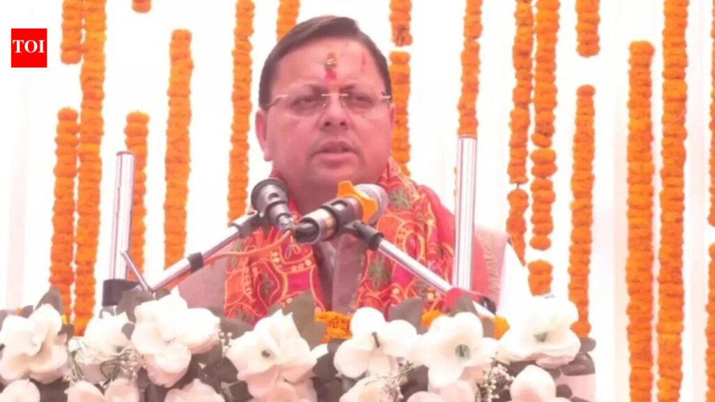 Dhami: Uttarakhand CM Pushkar Singh Dhami participates in Maa Shri Purnagiri Fair | India News