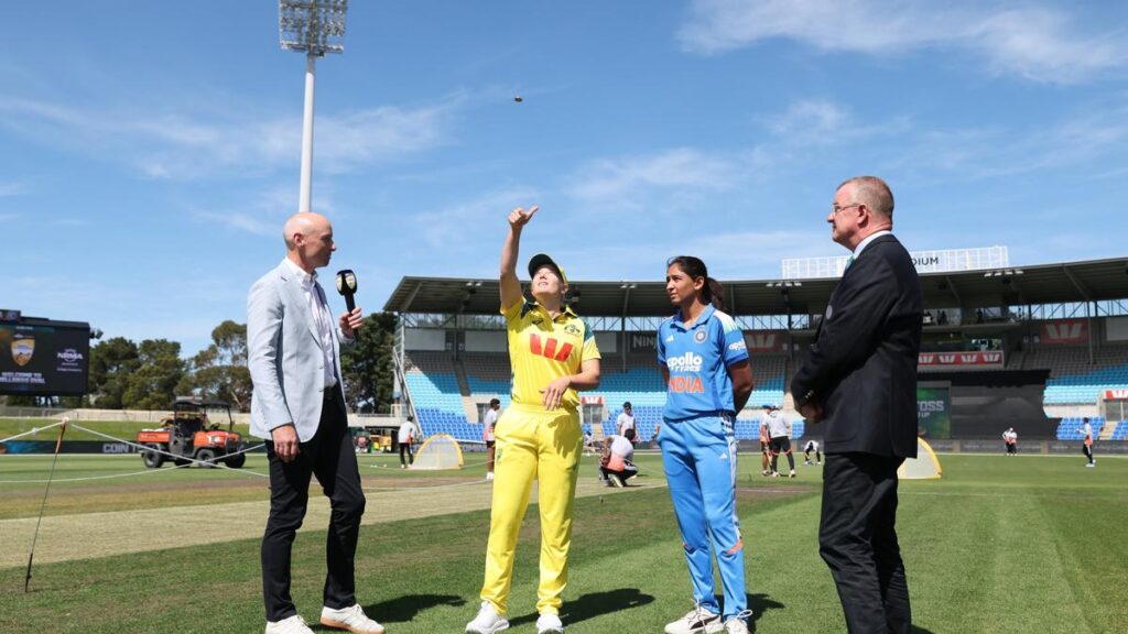 AUS-W vs IND-W second ODI: India wins toss, opts to bat against Australia
