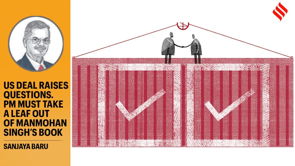 Sanjaya Baru Raises Alarm Over PM Modi’s $500-Billion US Trade Deal in Sharp Critique