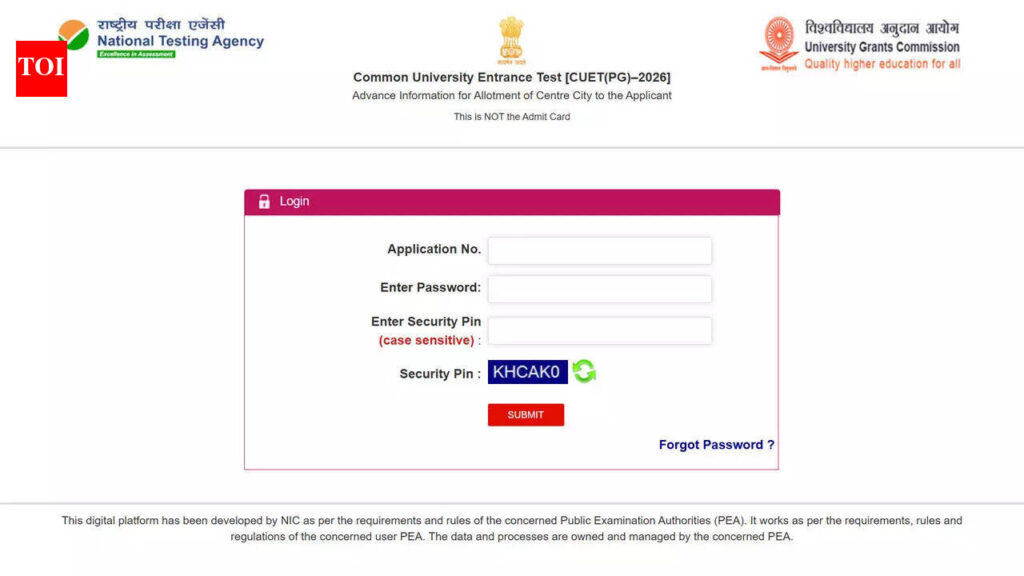 CUET PG 2026 admit card: When will NTA release hall ticket for CBT exam