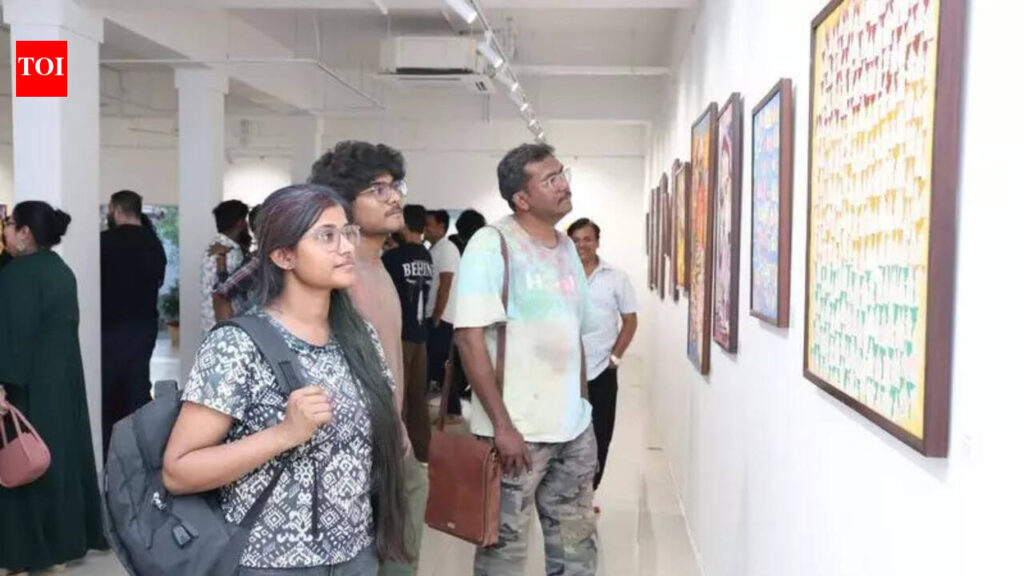 Sri Lanka’s emerging artists find a canvas in Lucknow | Lucknow News