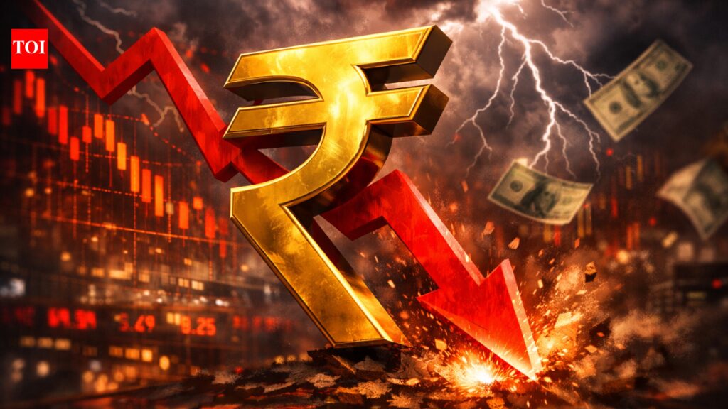 Rupee breaches 91 mark again: Currency falls to 91.32 against US dollar amid Middle East tensions