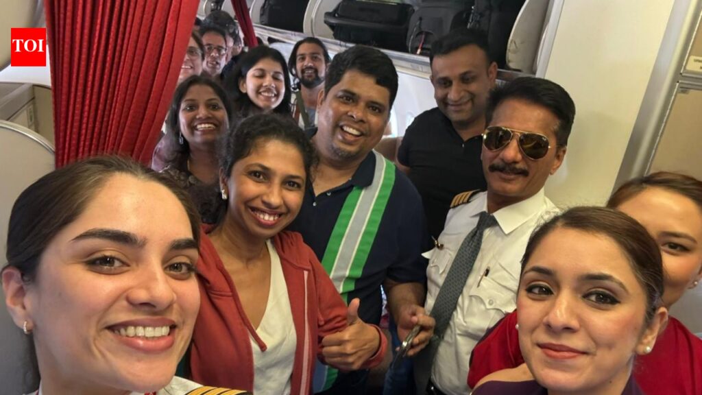 ‘No better feeling’: Air India flies 149 stranded passengers to Delhi from Dubai amid escalating West Asia tensions | India News