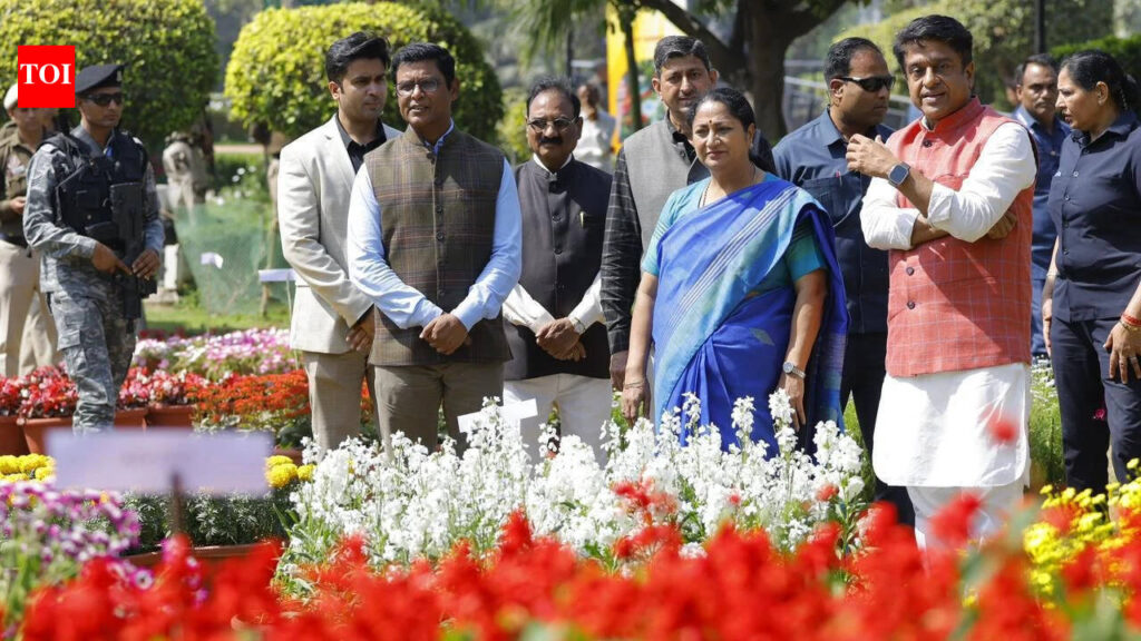 CM Rekha Gupta inaugurates NDMC’s two-day flower festival | India News