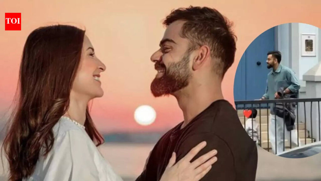 Anushka Sharma: Virat Kohli takes a stroll in London with son Akaay, fans get nostalgic about his dating days with Anushka Sharma – WATCH VIDEO | Hindi Movie News