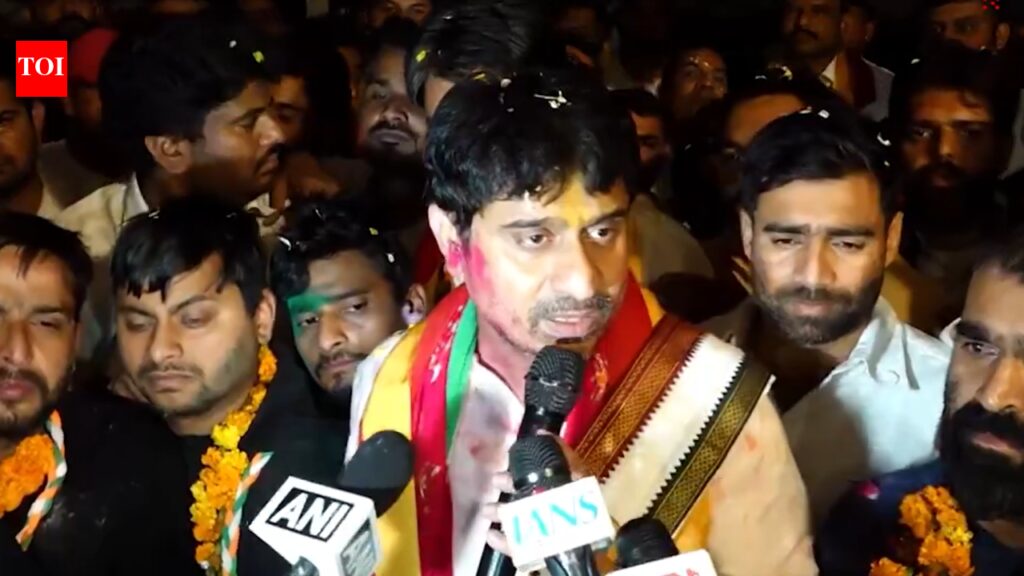 Bharat Mandapam AI summit protest: Youth Congress president Uday Bhanu Chib and others released from Tihar jail | India News