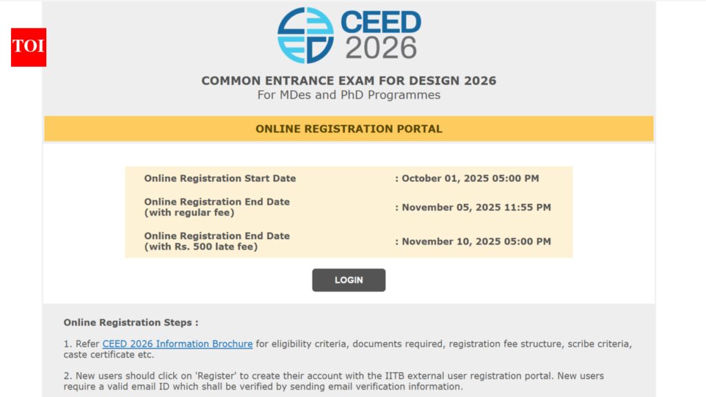 CEED 2026 result released at ceedapp.iitb.ac.in: Direct link to download scorecards here