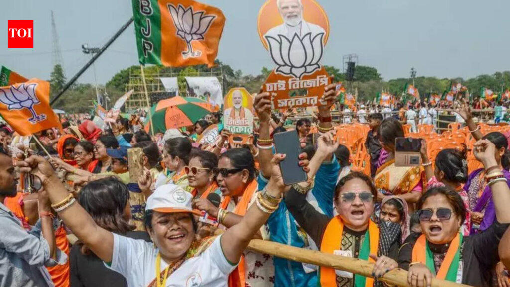 BJP goes for UP-like campaign blitzkrieg in poll-bound Bengal | Lucknow News