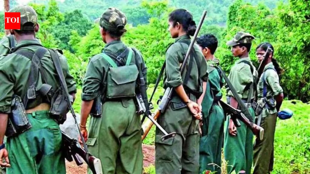 11 Maoists with Rs 63 lakh bounty surrender | India News