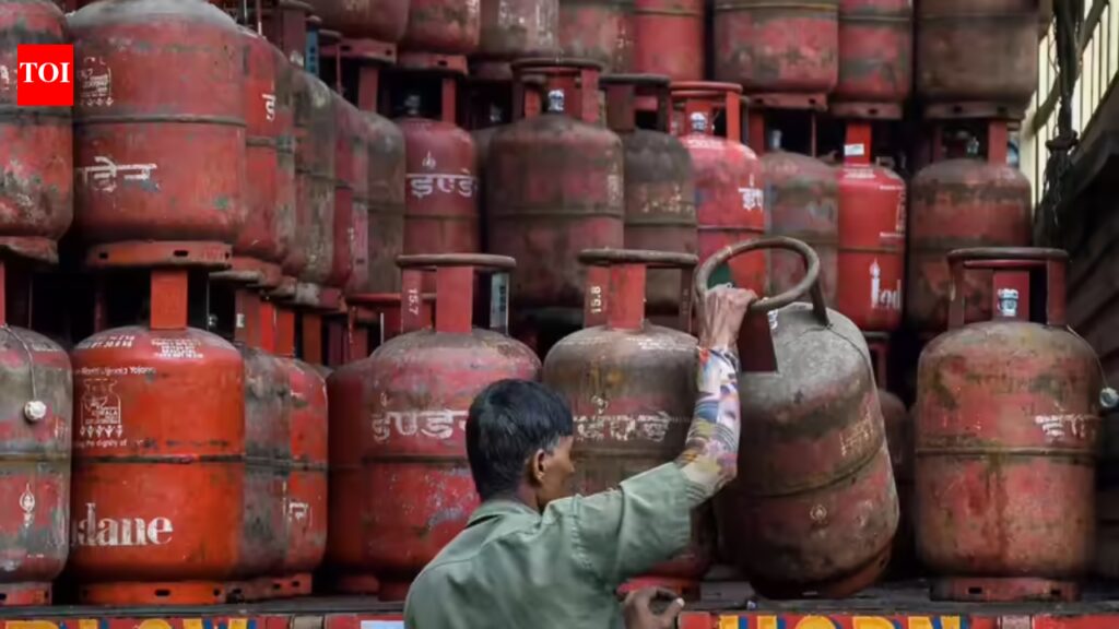 LPG panic booking eases, online orders up after crash | India News