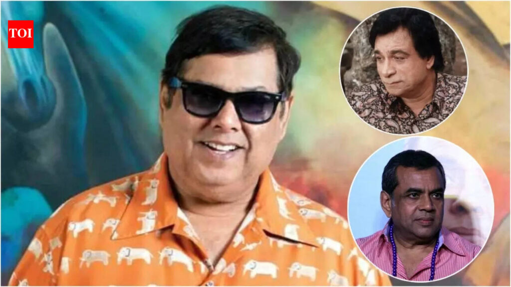David Dhawan says character actors like Kader Khan, Paresh Rawal, Anupam Kher were better than lead stars: ‘They’re the best’ |