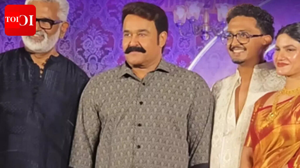 Mohanlal gets emotional at Blessy’s son’s wedding: ‘Feels like my own son’s wedding’ |