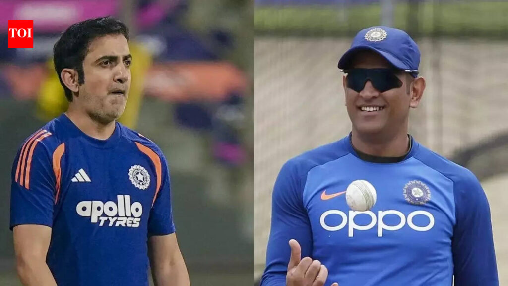 MS Dhoni next India coach? Gautam Gambhir’s role reversal wish after Instagram exchange | Cricket News