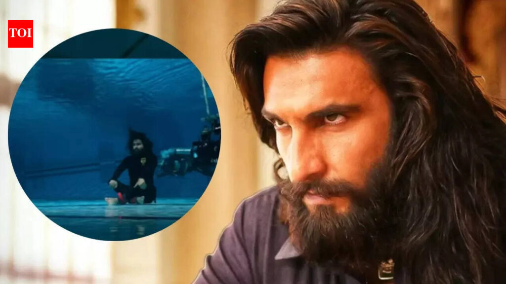 Ranveer Singh’s BTS VIDEO of ‘Dhurandhar 2’ underwater scene goes VIRAL, netizens say, ‘he really gave it his all’ – WATCH |
