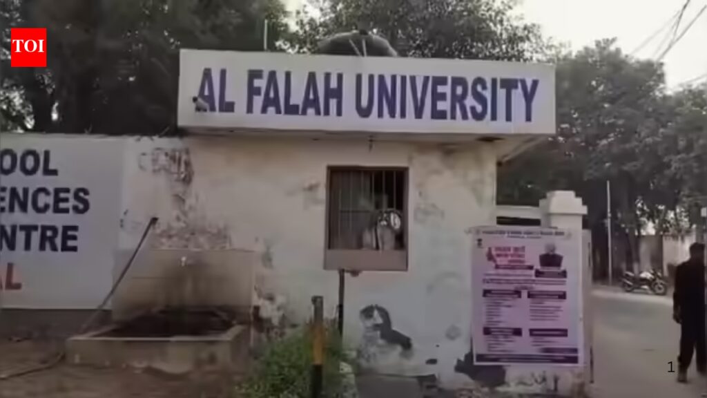 Haryana govt takes over Al-Falah University, IAS officer at helm | Gurgaon News