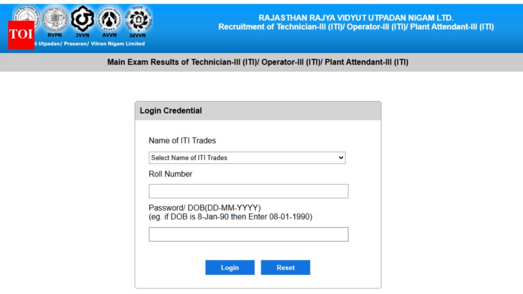 RVUNL Technician result 2026 released for Main exam: Direct link to download here