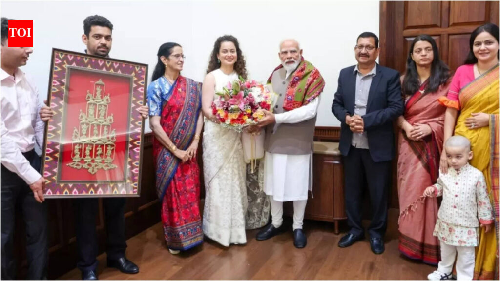 Kangana Ranaut meets PM Narendra Modi on her birthday; says, ‘Mere liye yeh ek yaadgar janmadin hai’ |