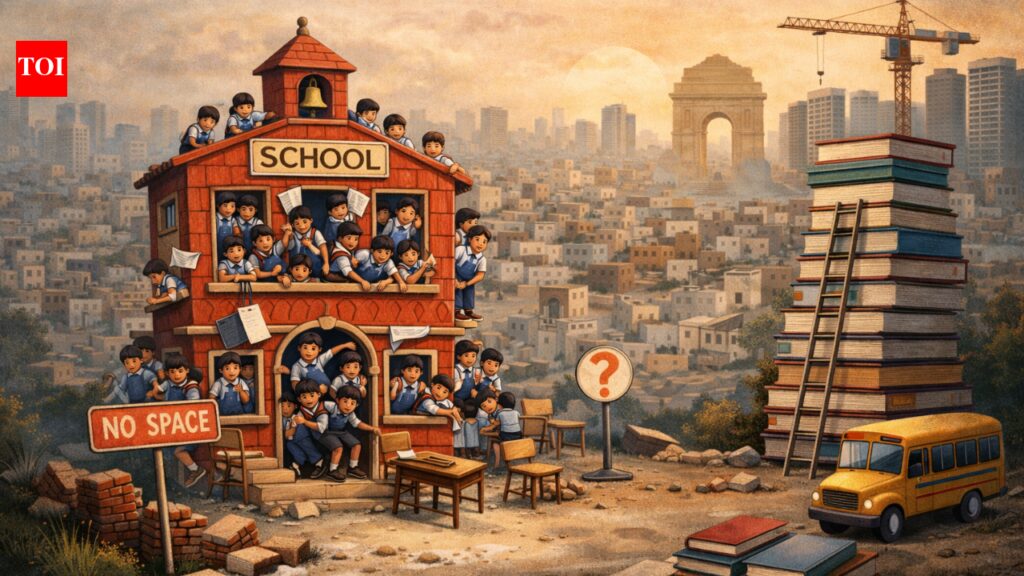 44.9 lakh students, 5,556 schools: Is Delhi’s school infrastructure keeping up?