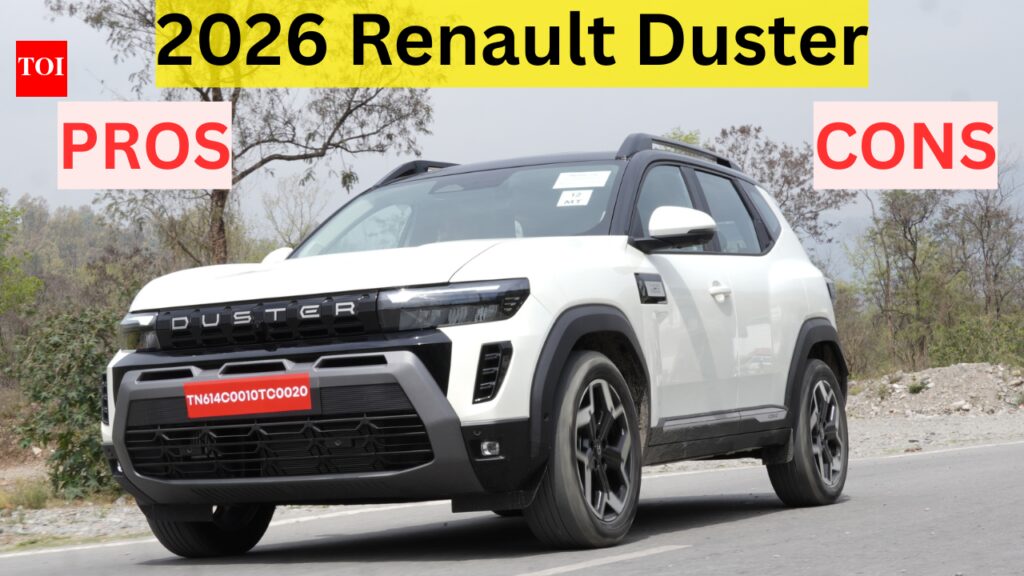 2026 Renault Duster: Five pros and cons to know before buying