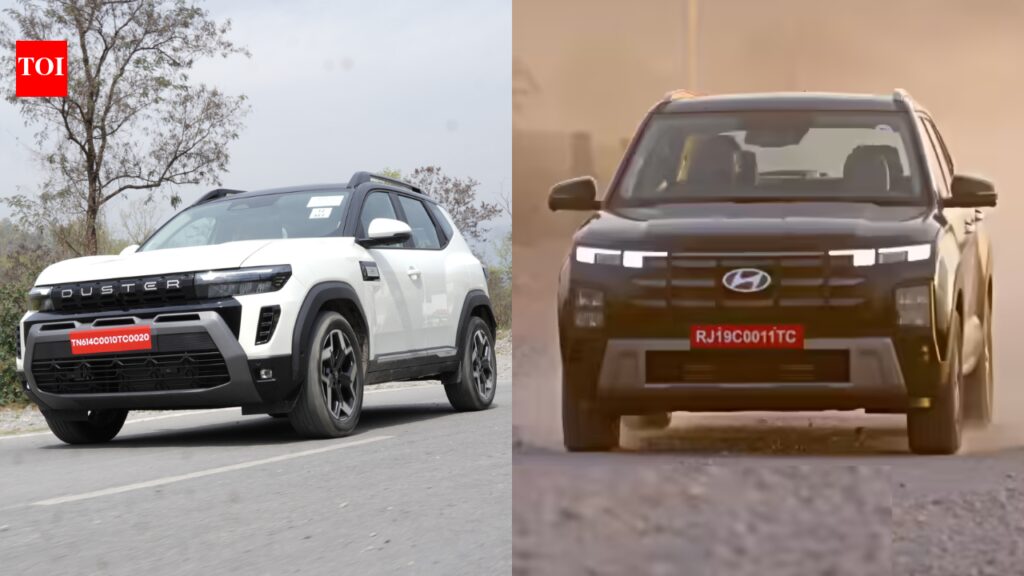 2026 Renault Duster vs Hyundai Creta Turbo: Fuel efficiency compared