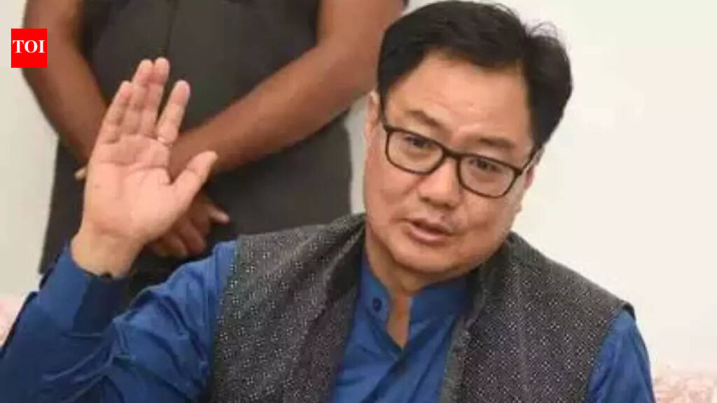India among few engaging all sides in West Asia conflict, says Rijiju | India News