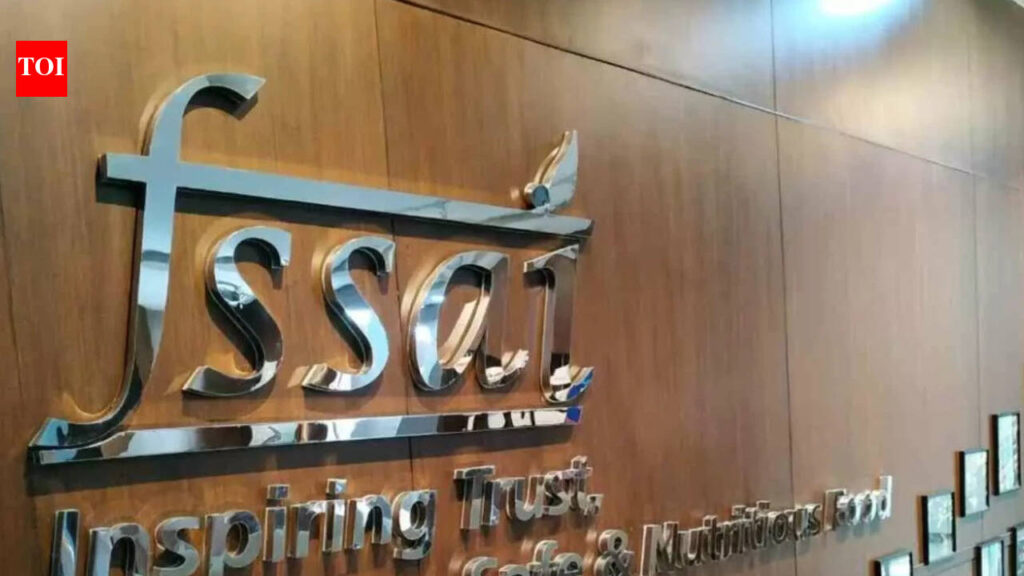 FSSAI makes food business permits permanent | India News