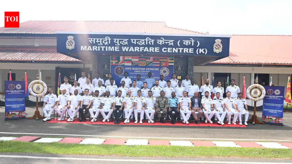India hosts key IONS maritime exercise in Kochi | India News