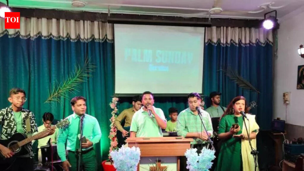 Palm Sunday brings green tidings of Christ’s triumph | Lucknow News