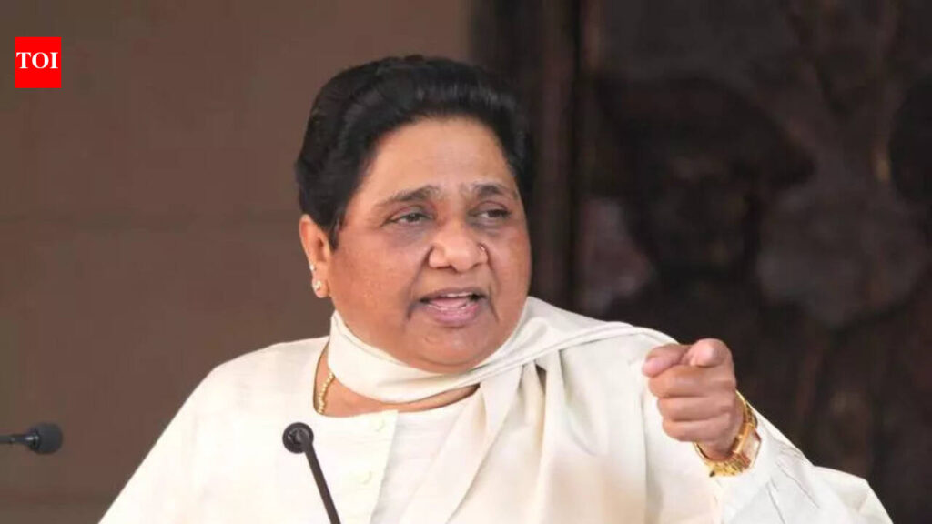 Maya: Noida airport would have completed much earlier had Cong not created obstacles | Lucknow News