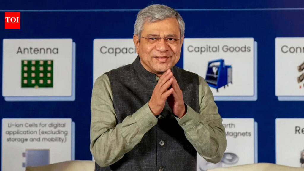Design in India or lose subsidy, IT & electronic minister Ashwini Vaishnaw tells electronics companies | India News