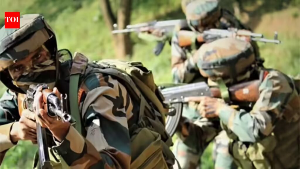 Jammu and Kashmir: Gunshots reported during search operation in Ganderbal | India News