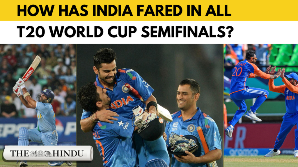 Watch: What is India’s record in all T20 World Cup semifinals?