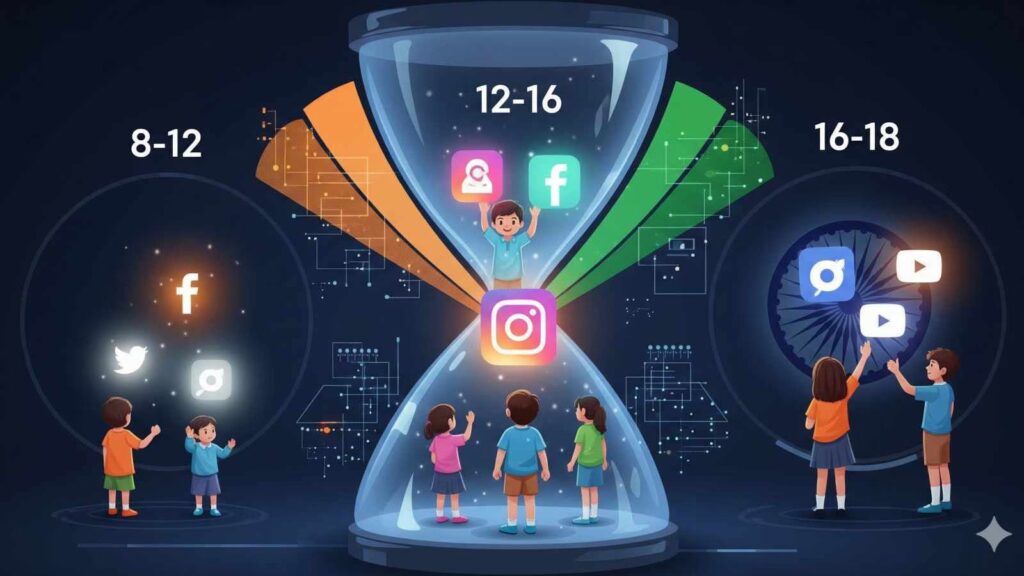 Best of Both Sides: Social media ban cannot address the full spectrum of risk