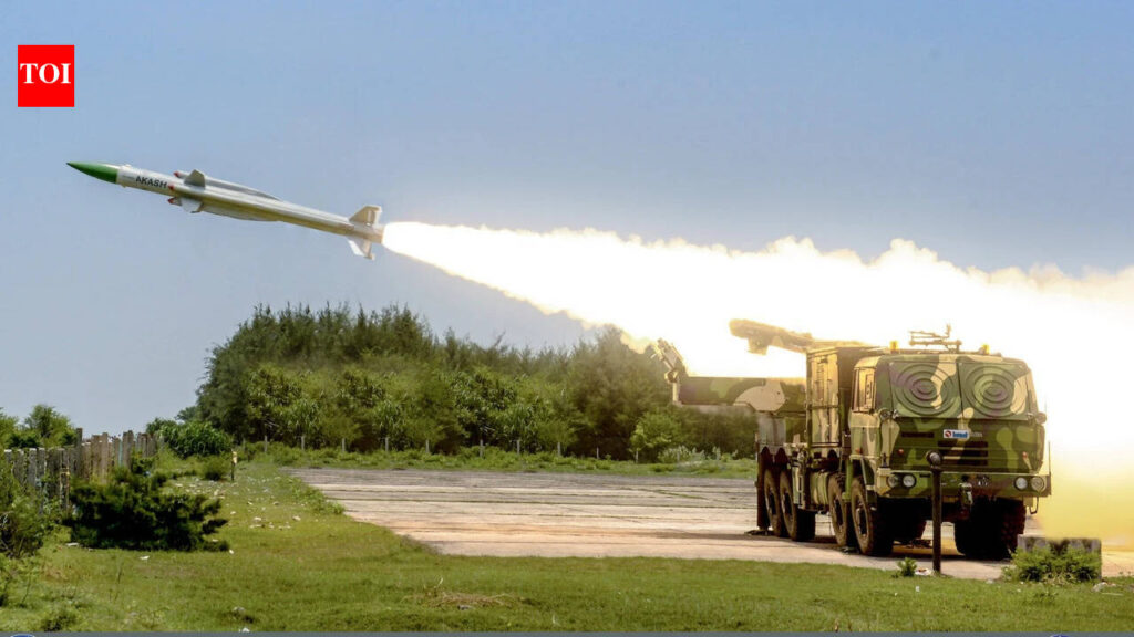 Defence exports skyrocket to record Rs 38,424cr in 2025-26, 62.7 per cent rise over previous fiscal | India News