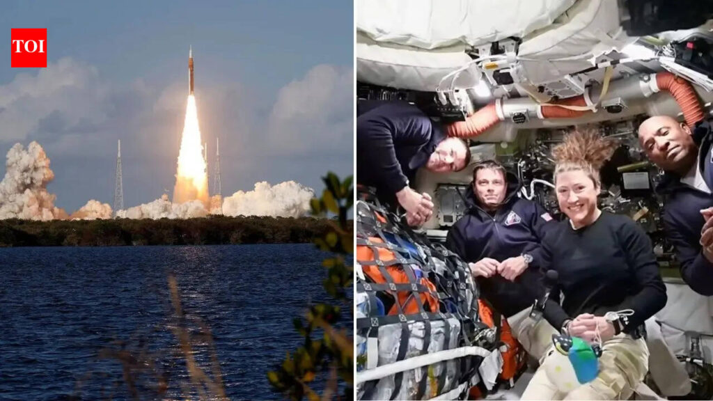 ‘Felt like falling out of sky’: Artemis II astronaut on Moon-bound journey