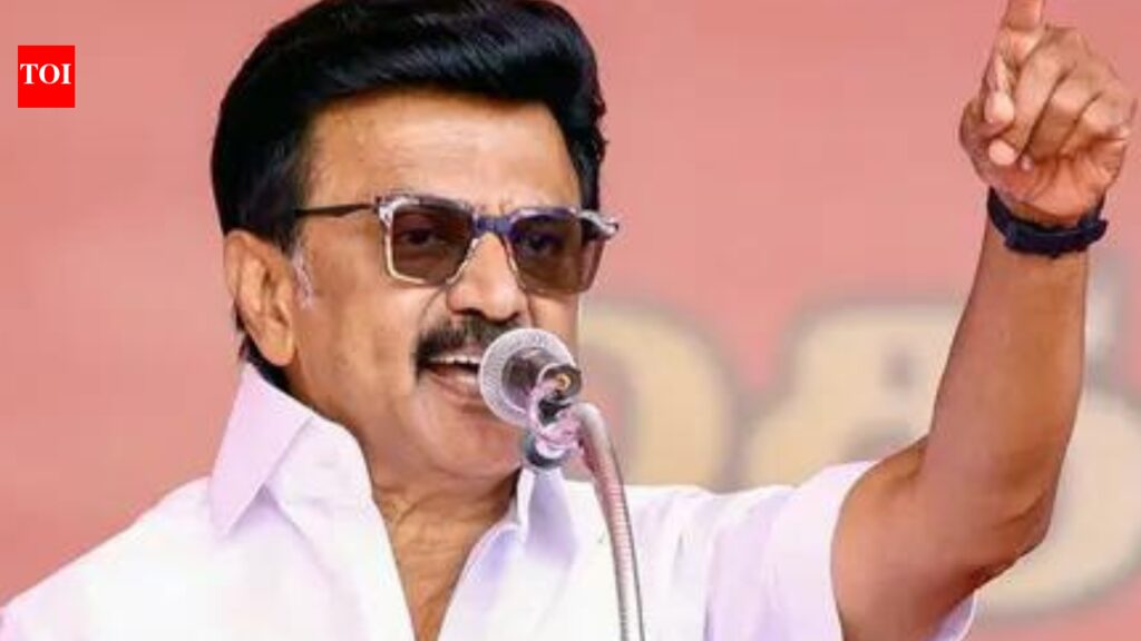 Hindi row flares up as Stalin, Centre clash ahead of polls | India News