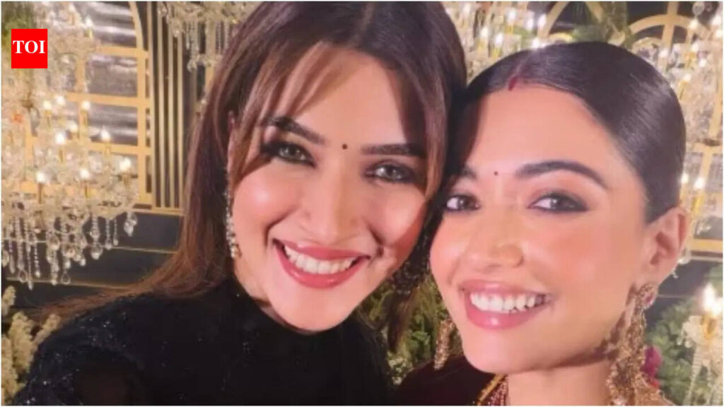 Kriti Sanon wishes Rashmika Mandanna ‘pure soul’ on birthday: ‘Have some extra cake’ | Hindi Movie News