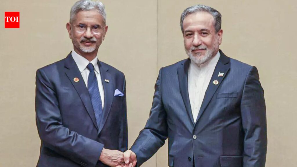 EAM Jaishankar receives call from Iran FM Araghchi as Trump’s 48-hour threat looms | India News