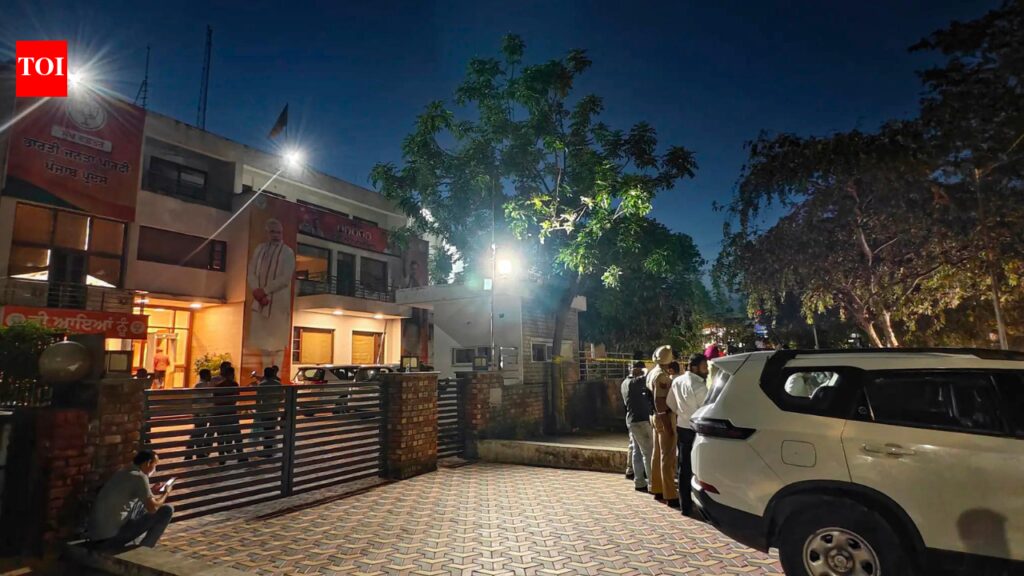 BJP office grenade blast: ISI plot hatched by handlers in Portugal & Germany, says Punjab DGP | Chandigarh News