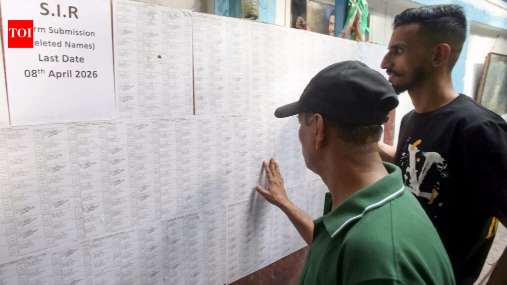 500 judges on SIR duty, cases pile up across Bengal courts | India News